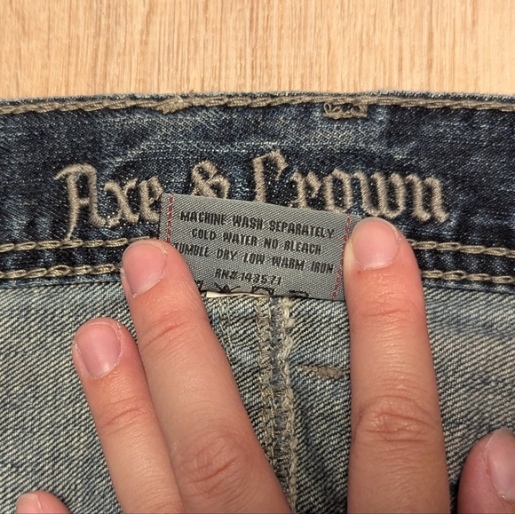 Men's Relaxed Fit Jeans - Blue - Picture 7 of 7